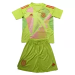 Koszulka Bramkarska Niemcy EURO 2024 Żółty Dziecięca