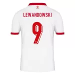 Koszulka Polska Lewandowski 9 EURO 2024 Domowa