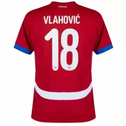 Koszulka Serbia Vlahovic 18 EURO 2024 Domowa Koszulka Serbia Vlahovic 18 EURO 2024 Domowa