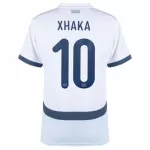 Koszulka Szwajcaria Xhaka 10 EURO 2024 Wyjazdowa
