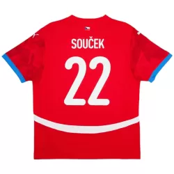 Koszulka Czechy Soucek 22 EURO 2024 Domowa