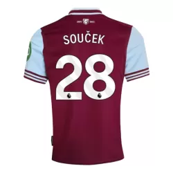 Koszulka West Ham United Soucek 28 24/25 Domowa Koszulka West Ham United Soucek 28 24/25 Domowa
