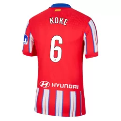 Koszulka Atlético Madryt Koke 6 24/25 Domowa Koszulka Atlético Madryt Koke 6 24/25 Domowa