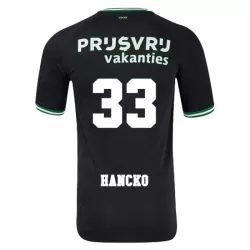 Koszulka Feyenoord Rotterdam Hancko 33 24/25 Wyjazdowa Koszulka Feyenoord Rotterdam Hancko 33 24/25 Wyjazdowa