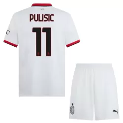 Koszulka AC Milan Pulisic 11 24/25 Wyjazdowa Dziecięca Koszulka AC Milan Pulisic 11 24/25 Wyjazdowa Dziecięca