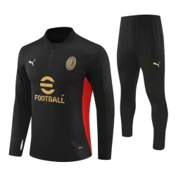 AC Milan Zestaw Bluzy Treningowej 24/25 Czarny AC Milan Zestaw Bluzy Treningowej 24/25 Czarny
