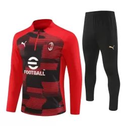 AC Milan Zestaw Bluzy Treningowej 24/25 Czerwony AC Milan Zestaw Bluzy Treningowej 24/25 Czerwony