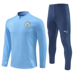 Manchester City Zestaw Bluzy Treningowej 24/25 Niebieski Manchester City Zestaw Bluzy Treningowej 24/25 Niebieski