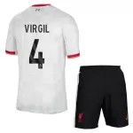 Koszulka Liverpool Virgil 4 24/25 Trzecia Dziecięca