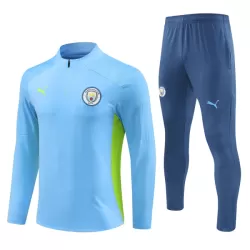 Manchester City Zestaw Bluzy Treningowej 24/25 Niebieski Manchester City Zestaw Bluzy Treningowej 24/25 Niebieski