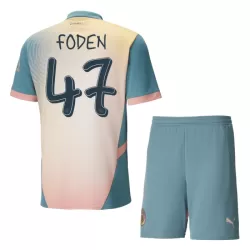 Koszulka Manchester City Foden 47 24/25 Czwarta Dziecięca Koszulka Manchester City Foden 47 24/25 Czwarta Dziecięca