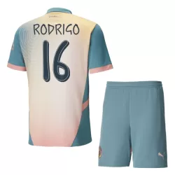 Koszulka Manchester City Rodrigo 16 24/25 Czwarta Dziecięca Koszulka Manchester City Rodrigo 16 24/25 Czwarta Dziecięca