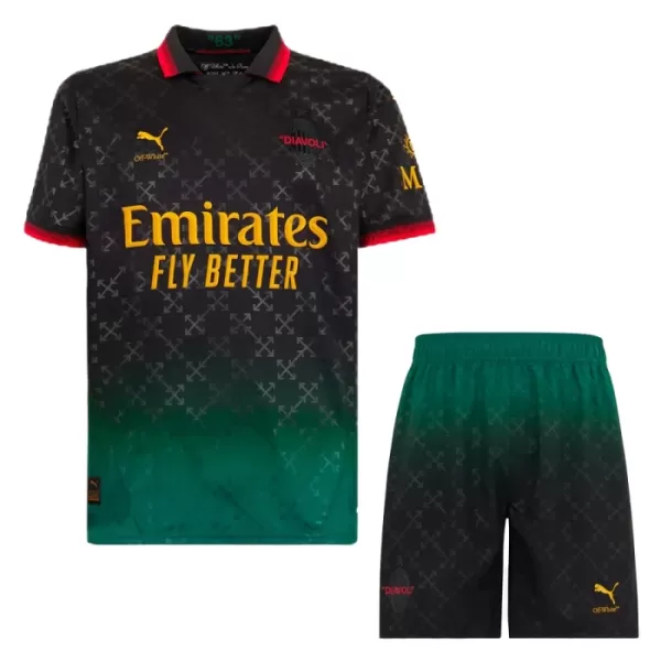 Koszulka AC Milan 24/25 Czwarta Dziecięca Koszulka AC Milan 24/25 Czwarta Dziecięca