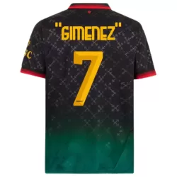 Koszulka AC Milan Gimenez 7 24/25 Czwarta