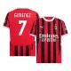 Koszulka AC Milan Gimenez 7 24/25 Domowa Koszulka AC Milan Gimenez 7 24/25 Domowa