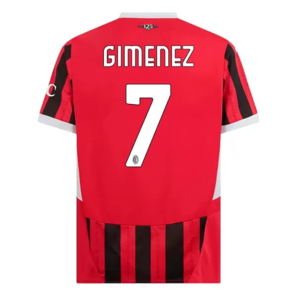Koszulka AC Milan Gimenez 7 24/25 Domowa
