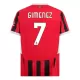 Koszulka AC Milan Gimenez 7 24/25 Domowa