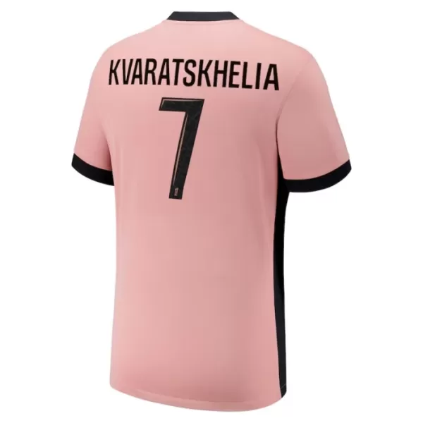Koszulka Paris Saint-Germain Kvaratskhelia 7 24/25 Trzecia