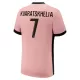 Koszulka Paris Saint-Germain Kvaratskhelia 7 24/25 Trzecia