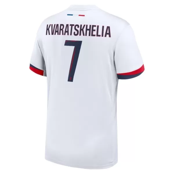 Koszulka Paris Saint-Germain Kvaratskhelia 7 24/25 Wyjazdowa