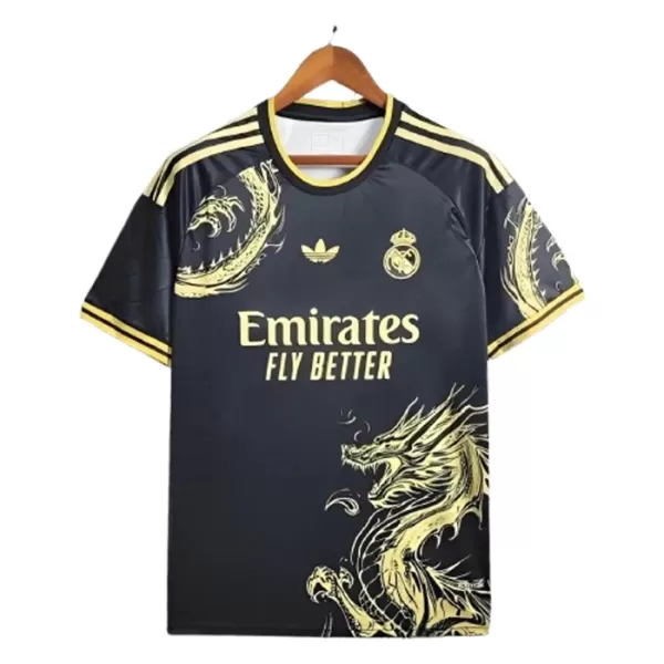 Koszulka Real Madryt Dragon 24/25 Czarny - Specjalny Koszulka Real Madryt Dragon 24/25 Czarny - Specjalny