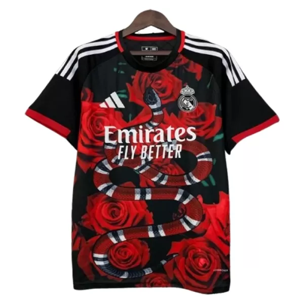 Koszulka Real Madryt x Rose 24/25 Czerwony - Specjalny Koszulka Real Madryt x Rose 24/25 Czerwony - Specjalny