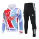 Arsenal Hoodie Zestaw Bluzy Treningowej 24/25 Biały Arsenal Hoodie Zestaw Bluzy Treningowej 24/25 Biały