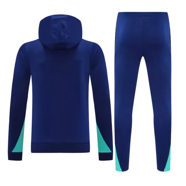 Brazylia Zestaw Bluzy Treningowej 24/25 Marynarka-Wojenna