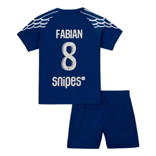 Koszulka Paris Saint-Germain Fabian Ruiz 8 24/25 Czwarta Dziecięca Koszulka Paris Saint-Germain Fabian Ruiz 8 24/25 Czwarta Dziecięca