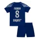 Koszulka Paris Saint-Germain Fabian Ruiz 8 24/25 Czwarta Dziecięca Koszulka Paris Saint-Germain Fabian Ruiz 8 24/25 Czwarta Dziecięca
