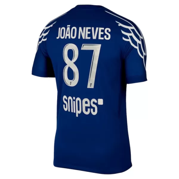 Koszulka Paris Saint-Germain Joao Neves 87 24/25 Czwarta