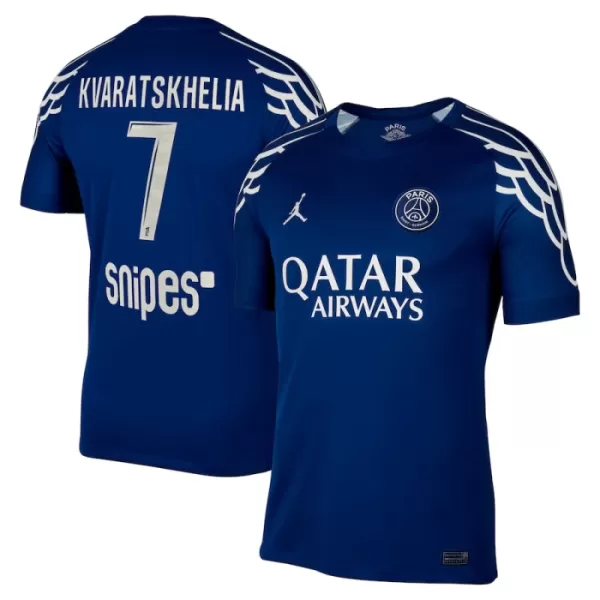 Koszulka Paris Saint-Germain Kvaratskhelia 7 24/25 Czwarta Koszulka Paris Saint-Germain Kvaratskhelia 7 24/25 Czwarta