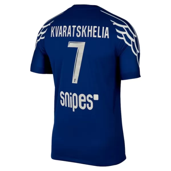 Koszulka Paris Saint-Germain Kvaratskhelia 7 24/25 Czwarta