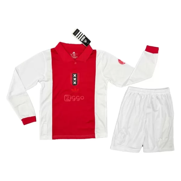 Koszulka Ajax Amsterdam Rocznica 2025 Długi Rękaw Dziecięca Koszulka Ajax Amsterdam Rocznica 2025 Długi Rękaw Dziecięca