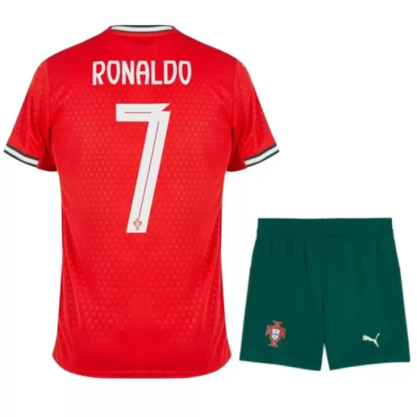 Koszulka Portugalia Ronaldo 7 2025 Domowa Dziecięca Koszulka Portugalia Ronaldo 7 2025 Domowa Dziecięca