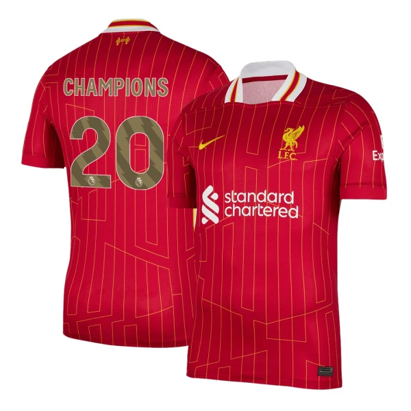 Koszulka Liverpool Champions 20 24/25 Domowa Koszulka Liverpool Champions 20 24/25 Domowa