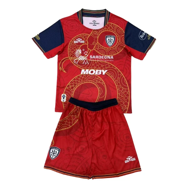 Koszulka Cagliari Calcio 24/25 Dziecięca - Specjalny Koszulka Cagliari Calcio 24/25 Dziecięca - Specjalny