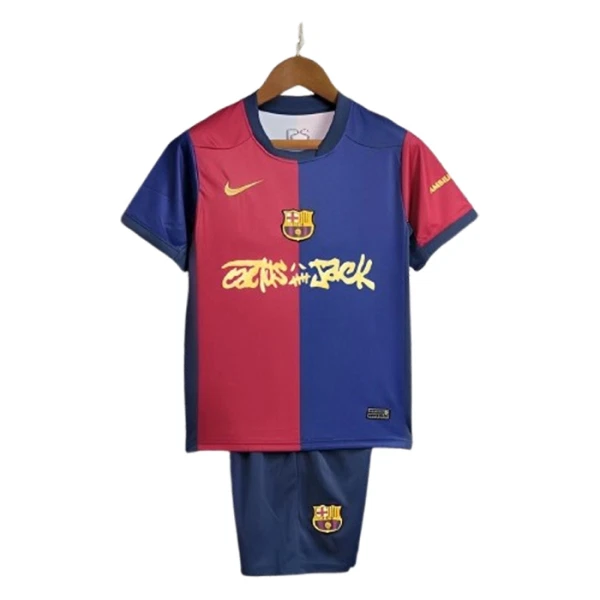 Koszulka FC Barcelona x Travis Scott 24/25 Domowa Dziecięca Koszulka FC Barcelona x Travis Scott 24/25 Domowa Dziecięca
