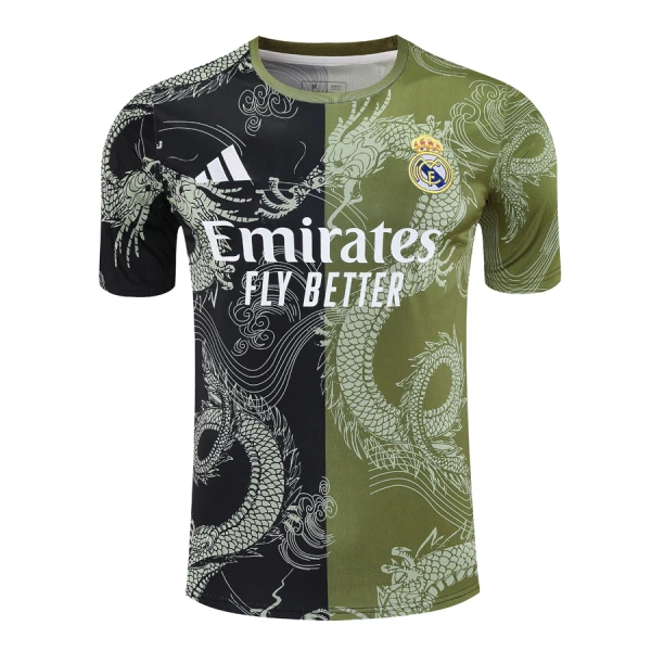 Koszulka Real Madryt Dragon 24/25 Zielony Koszulka Real Madryt Dragon 24/25 Zielony