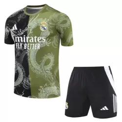Koszulka Real Madryt Dragon 24/25 Zielony Dziecięca Koszulka Real Madryt Dragon 24/25 Zielony Dziecięca