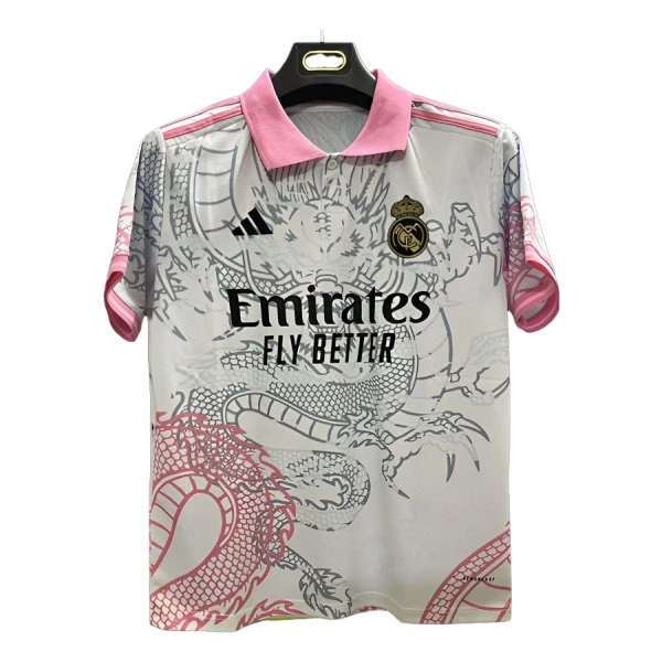 Koszulka Real Madryt Dragon 25/26 Biały Koszulka Real Madryt Dragon 25/26 Biały