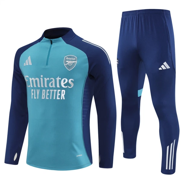 Arsenal Zestaw Bluzy Treningowej 25/26 Niebieski Arsenal Zestaw Bluzy Treningowej 25/26 Niebieski