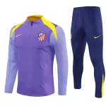 Atlético Madryt Zestaw Bluzy Treningowej 25/26 Fioletowy