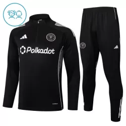 Inter Miami CF Zestaw Bluzy Treningowej 25/26 Czarny Dziecięca Inter Miami CF Zestaw Bluzy Treningowej 25/26 Czarny Dziecięca