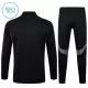 Inter Miami CF Zestaw Bluzy Treningowej 25/26 Czarny Dziecięca