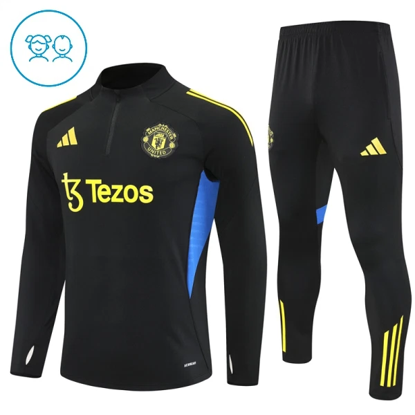 Manchester United Zestaw Bluzy Treningowej 25/26 Dziecięca Manchester United Zestaw Bluzy Treningowej 25/26 Dziecięca