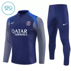 Paris Saint-Germain Zestaw Bluzy Treningowej 25/26 Marynarka-Wojenna Dziecięca Paris Saint-Germain Zestaw Bluzy Treningowej 25/26 Marynarka-Wojenna Dziecięca