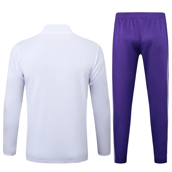 Real Madryt Zestaw Bluzy Treningowej 25/26 Biały