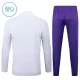 Real Madryt Zestaw Bluzy Treningowej 25/26 Biały Dziecięca