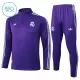 Real Madryt Zestaw Bluzy Treningowej 25/26 Fioletowy Dziecięca Real Madryt Zestaw Bluzy Treningowej 25/26 Fioletowy Dziecięca